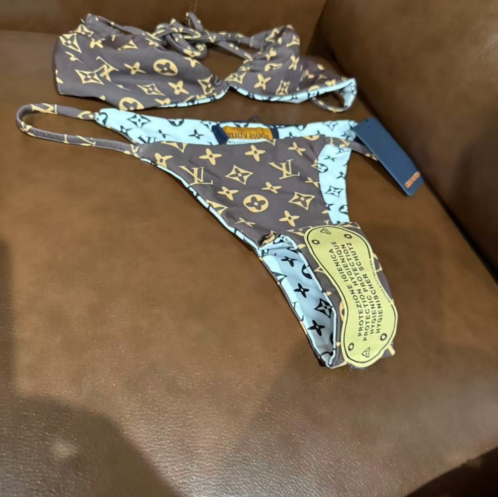 Louis Vuitton Reversible Monogram Triangle Bikini - image 2